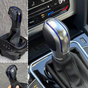 폭스바겐 골프 6 GTI 시로코용 신형 카본 파이버 DSG 기어봉 먼지 커버 포함