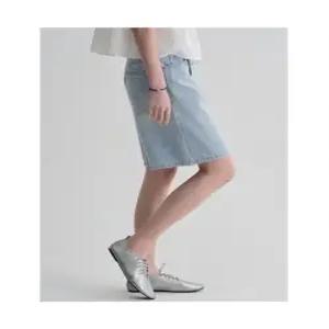 에잇세컨즈 8SECONDS 릴렉스핏 데님쇼츠 스카이 블루