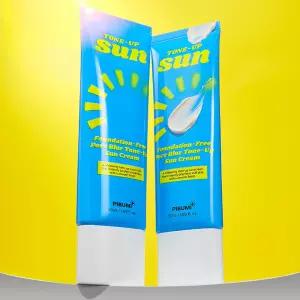 피부미 파데프리 모공블러 톤업 선크림 SPF50+ PA 50ml 2세트