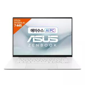 [최종혜택:324만] ASUS 젠북 S16 UM5406GA-SU178W 라이젠 AI 7 445 RAM 32GB 1TB Win11 3K OLED 가벼운 노트북