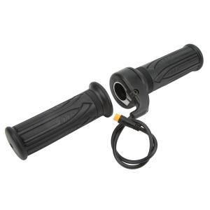 3핀 방수 커넥터가있는 전기 자전거 스로틀 20X 스쿠터 속도 핸들 12V ~ 72V 22.2mm 바