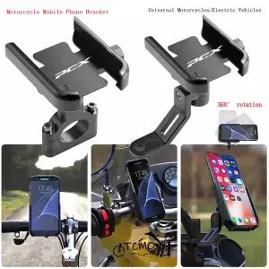 바이크 오토바이 핸들 바 휴대 핸드폰 혼다 호환 PCX 125 150 160 PCX125 PCX150 PCX160 액세서리 용 GPS