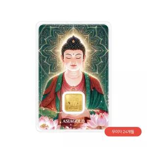 [무이자 최대 24개월] 3.75g 붓다 스퀘어 골드바