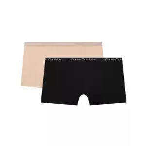 매장정품  이너웨어 CODES COMBINE INNERWEAR PT107BK SK 여성 사각 팬티 2PACK 여성드