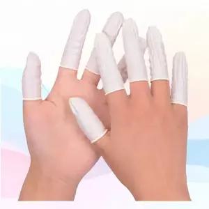 [하프클럽/]라텍스 손가락 골무 1팩 100g 실리콘 핑거코트 장갑