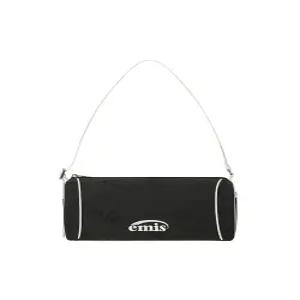 이미스 EMIS LOGO JACQUARD SHOULDER BAG-BLACK