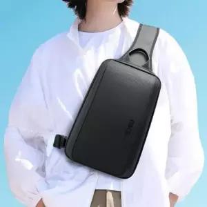 남성비즈슬링백 숄더 캐주얼 라이더 트래킹 크로스