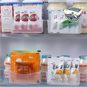 대형 일회용 소스통 정리함 냉장고 사용 편리한 냉장고정리함 냉장고문정리 냉장고정리