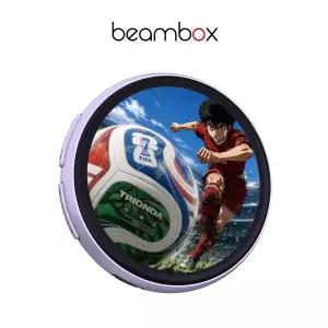 [국내 배송] beambox NIKKO 마그네틱 디지털 뱃지 1년 AS 1.8inch 54mm 디지털 액자--라벤드