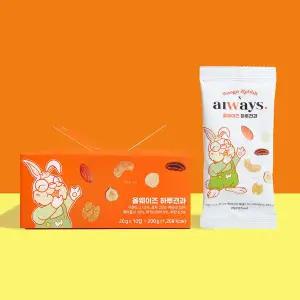 [우고래빗] 올웨이즈 하루견과 10봉 프리미엄 구성 (ONLY 견과)