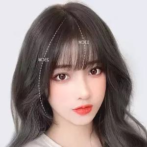 캔미 깔끔핏 프렌치 뱅 앞머리 포인트가발