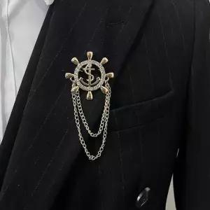 [룽스_66]브로치 데일리 앵카뱃지 부토니에 LM-0469
