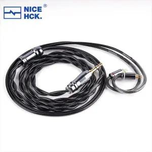 NICEHCK DuskAg HiFi 업그레이드 케이블 5N 순수 실버  OCC 차폐 레이어 NX8 METEOR DragonFly 81T Mystic