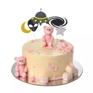 [하프클럽/]모험 토퍼-외계인의 케이크 생일 파티 선물