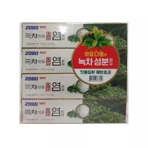 허브맛 치약 120그램 대용량 4개 허브성분 민트향 네추럴치약