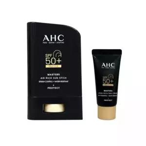 AHC 마스터즈 에어 리치 선스틱 22g+선크림 10ml SPF50+/PA++++