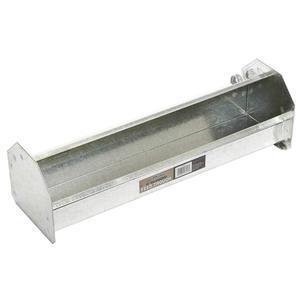 DOUBLE-TUF 금속 가금류 물통 피더 | 스틸 아연 도금 45.7CM(18인치)