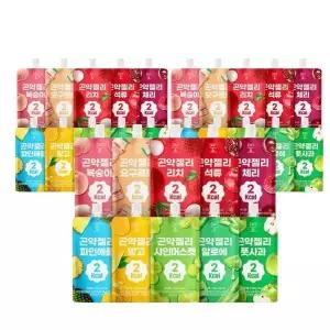 [하프클럽/기타]참앤들 데이앤 곤약젤리 에브리데이팩 10종 X 3팩