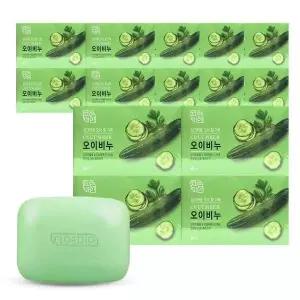 [하프클럽/]무궁화 자연미인 오이 비누 90g 4입 5개