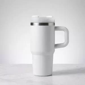600ml 스테인리스 실리콘 포인트 보온보냉 텀블러