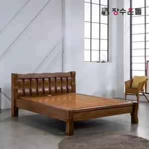 장수온돌 오엘 홍맥반석 돌침대 온열 건강침대 퀸침대