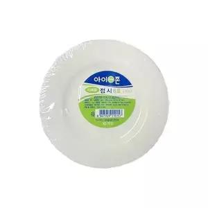 [골드스마일]투명 플레이트 150mm 10개 세트 파티접시 캠핑용접시 요리용접시