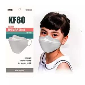 KF80 와이엠황사보건용마스크 소형 화이트 1개입 10
