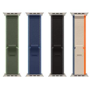 애플워치 울트라 3 2 밴드 49mm 42mm용 트레일 루프 스트랩, 코레아 브레이슬릿, 아이워치 시리즈 11 10 SE