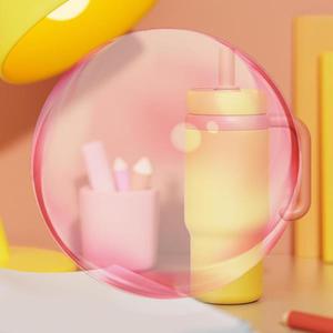 스테인리스 스틸 고래 모양 텀블러(손잡이 포함) 710ML 재미있는 물총 컵 새지 않는 빨대가 물병 독창적인
