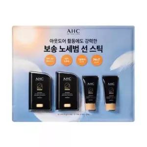 [무료배송] AHC 마스터즈 선스틱 2개 + 선크림 2개 골프 라운딩 야외 홈쇼핑