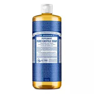 닥터브로너스 퓨어 보습세정 캐스틸 솝 바디워시 페퍼민트 950ml 1개