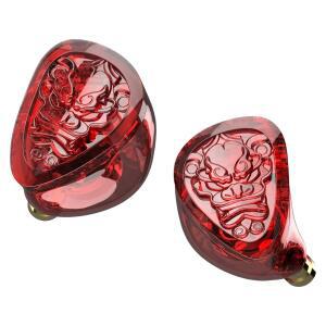 TANGZU WANER SG 2 레드 라이온 에디션 10mm PET 싱글 다이나믹 인이어 이어폰 (실리콘 보관 가방 및 산차