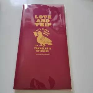 여행자 노트북 리필 레귤러 사이즈 LOVE 및 트립