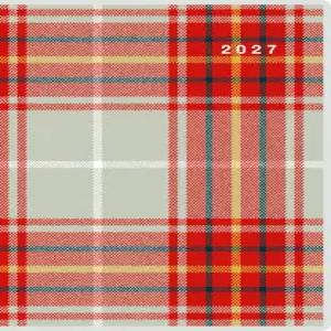 다카하시 수첩 2027년 B6 월간 클레어 체크 No38 (2026년 2월 시작)