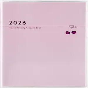 다카하시 가계부 2026 A6 쁘띠 핑크 34호 2026년 월 시작