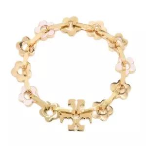 TORY BURCH  26SS INTERLOCKING FLOWER BRACELET 180840700 인터로킹 플라워 브레이슬릿