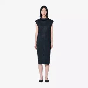 플리츠플리즈 스윙 솔리드 플리츠 튜닉 원피스 PP66JT591 15