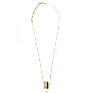 SALVATORE FERRAGAMO  26SS 크리스탈 간치니 펜던트 네클리스 760926 790653