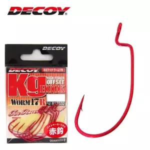 데코이 웜 17R kg 와이드갭 훅 옵셋 와이드 바늘 우럭 광어 다운샷 WORM 17 R kg 4/0 5/0