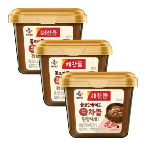 차돌 된장찌개 양념 해찬들 450g x 3