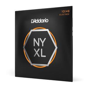 다다리오 일렉트릭 기타 줄, NYXL 니켈 도금, NYXL1046, 레귤러 라이트 게이지 10-46, 6현 세트,
