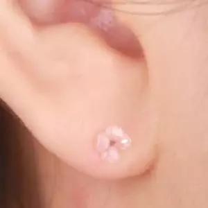 [라일리쥬얼리] Rly 면접귀걸이 귀막힘방지귀걸이 투명귀걸이 투명 실리