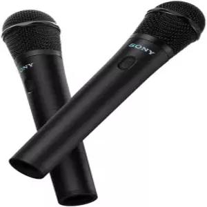 20시간 배터리가 장착된 노래방용 소니 ULT MIC 무선 마이크 2개와 수신기 UOULTMIC1 포함