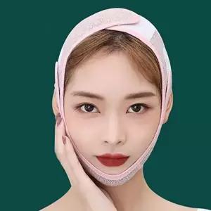 땡김이 탄성 얼굴 슬리밍 페이스 셰이퍼 스트랩-WFOFUWF