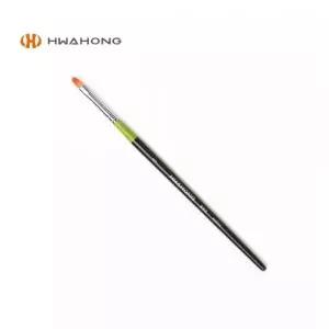 화홍 디자인붓 982F 1호 평붓 세필붓 페이스페인팅 인조모