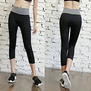 여성 트레이닝 운동복 요가팬츠 여자 두줄 치마 쫄팬츠 래깅스 7...