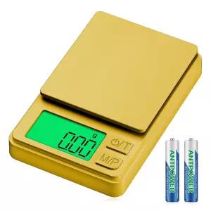 1000g x 0.01g 정밀 그램 저울 보호 커버가 있는 DIYife 포켓 7개 유닛 백라이트 LCD 타레 기능 금 보석