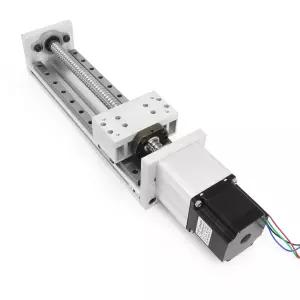 RATMMOTOR ZBX80 100mm 스트로크 CNC 선형 스테이지 모션 액추에이터 X Y Z축 슬라이드 레일 알루미늄 합금