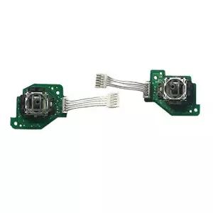 닌텐도 Wii U 게임패드 컨트롤러 왼쪽 오른쪽 세트용 PCB 보드가 있는 머스트포인트 아날로그 스틱