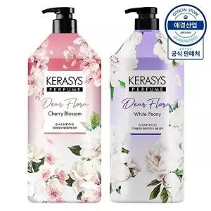 [애경][S] 케라시스 디어플로라 샴푸/린스 1.5L ,2개